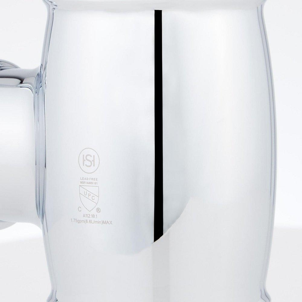 Signature Hardware Polished Chrome Pull Down Kitchen Faucet 