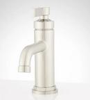Single Handle Monoblock Bathroom Sink Faucet in Brushed Nickel