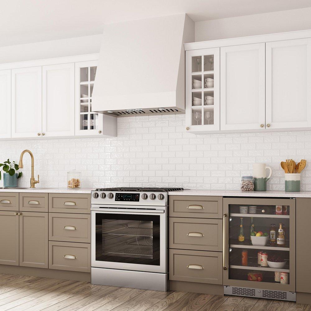 Signature Hardware Aged Brass Pull Down Kitchen Faucet 