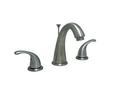 Two Handle Widespread Bathroom Sink Faucet in Brushed Nickel