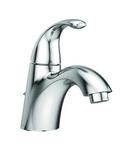 Single Handle Monoblock Bathroom Sink Faucet in Chrome