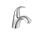 PROFLO&reg; Chrome Single Handle Monoblock Bathroom Sink Faucet 