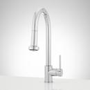 Signature Hardware Chrome Pull Down Kitchen Faucet 