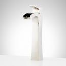 Signature Hardware Polished Nickel Single Handle Vessel Filler Bathroom Sink Faucet 