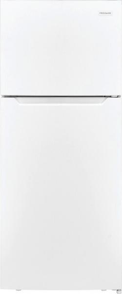 17.6 cu. ft. Top Mount Freezer Refrigerator in White