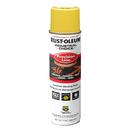 Rust-Oleum&reg; High Visibility Yellow Silver Inverted Solvent-Based Marking Spray Paint 