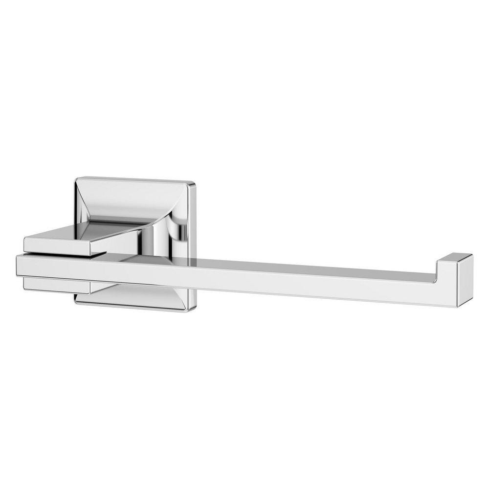 VERVE TOILET PAPER HOLDER IN SATIN CHROME 