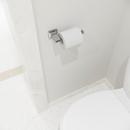 VERVE TOILET PAPER HOLDER IN SATIN CHROME 