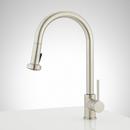 Signature Hardware Stainless Steel Single Handle Pull Down Touchless Kitchen Faucet 