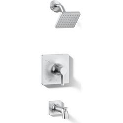 One Handle Single Function Bathtub & Shower Faucet in Polished Chrome (Trim Only)