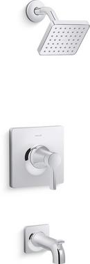 KOHLER Polished Chrome Single Handle Single Function Bathtub & Shower Faucet (Trim Only) 
