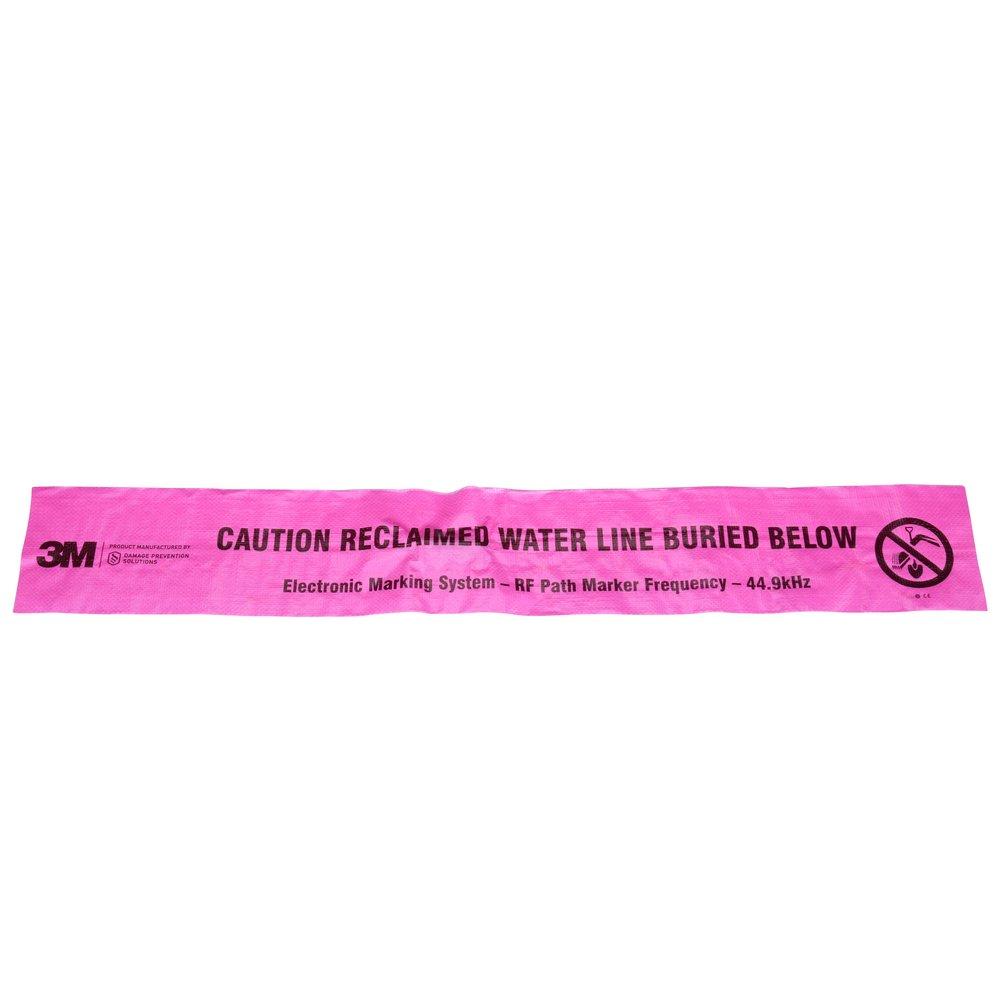 3M ELECTRONIC MARKING SYSTEM EMS CAUTION TAPE 7908 PURPLE 6 IN RCWATER 500 FT BOX 1 BOX 
