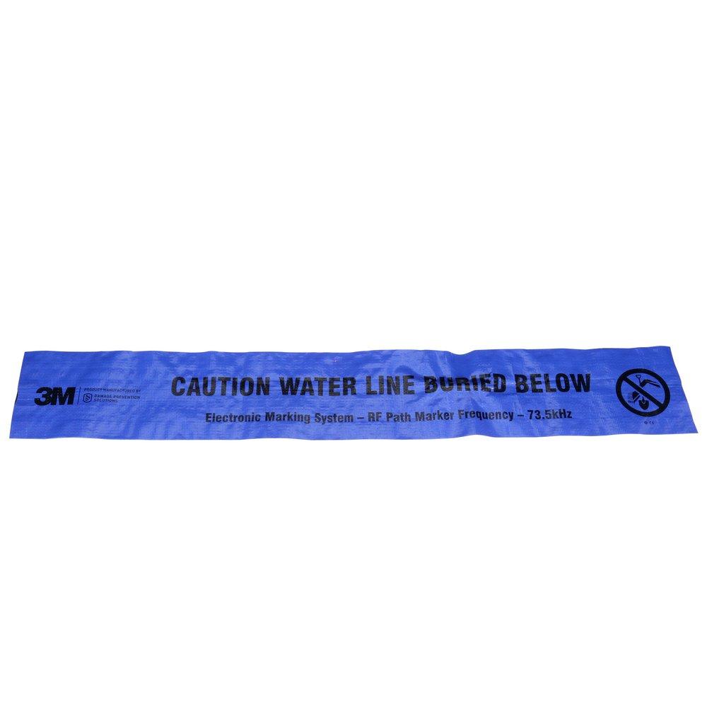 3M ELECTRONIC MARKING SYSTEM EMS CAUTION TAPE 7903 BLUE 6 IN WATER 500 FT ROLL 1 ROLL/BOX 