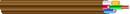 250 ft. 18 ga 5-Conductor Solid Thermostat Wire in Brown