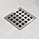 Stainless Steel Drain Cover in Brushed Nickel