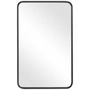 24 x 1 in. Mirror Rectangular in Blacks