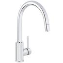 Miseno Polished Chrome Pull Down Kitchen Faucet 