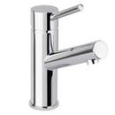 Single Handle Monoblock Bathroom Sink Faucet in Polished Chrome