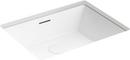 KOHLER White Undermount Bathroom Sink 