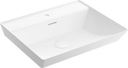 23 in. Vessel Mount Rectangular Vitreous China Bathroom Sink in White
