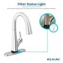 Elkay Chrome 33 x 22 in. 1 Hole Stainless Steel Dual Mount Kitchen Sink Kit 