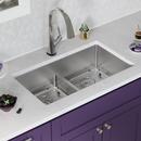 Elkay Chrome 33 x 22 in. 1 Hole Stainless Steel Dual Mount Kitchen Sink Kit 