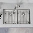 Elkay Chrome 33 x 22 in. 1 Hole Stainless Steel Dual Mount Kitchen Sink Kit 