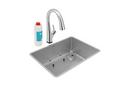 25-1/2 x 18-1/2 in. No Hole Stainless Steel 1 Bowl Undermount Kitchen Sink Kit