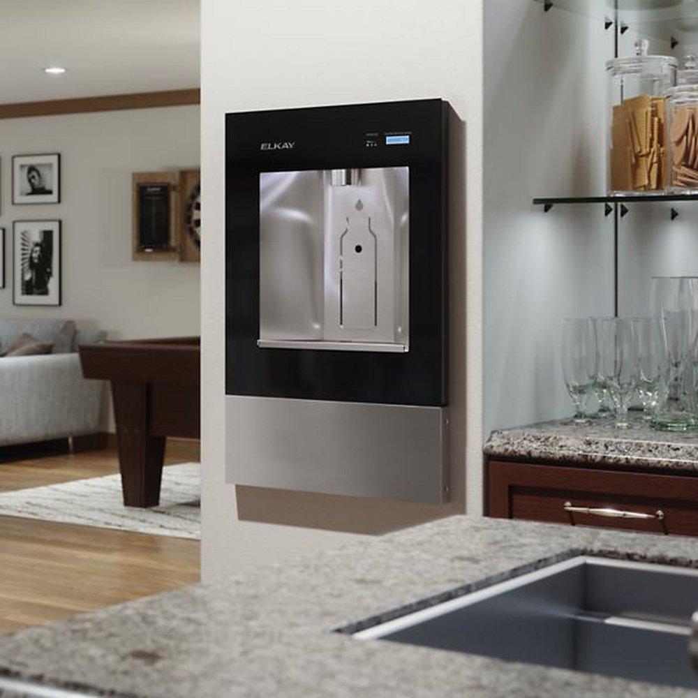 FILTERED BUILT-IN WATER DISPENSER REFRIGERATED MIDNIGHT 