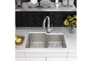 Elkay Chrome 31-1/4 x 20-1/2 in. No Hole 2 Bowl Undermount Kitchen Sink Kit 