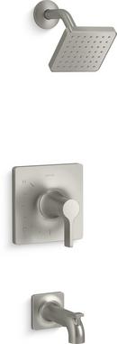 KOHLER Vibrant® Brushed Nickel Single Handle Single Function Bathtub & Shower Faucet (Trim Only) 