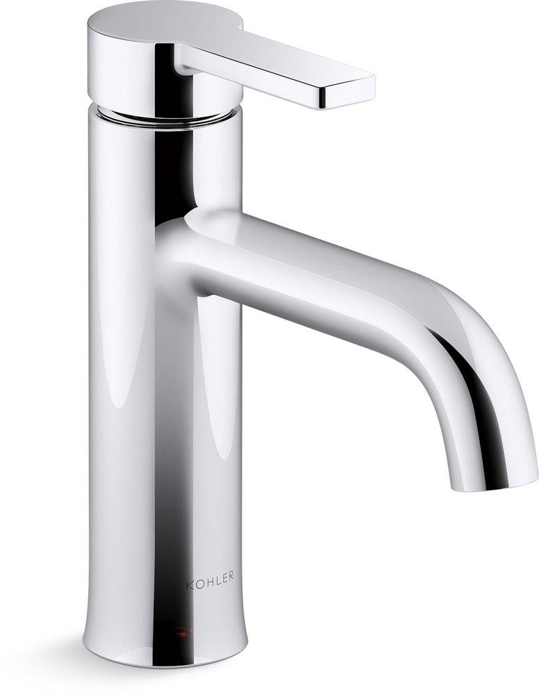 KOHLER Polished Chrome Single Handle Monoblock Bathroom Sink Faucet 