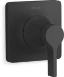 KOHLER Matte Black Single Handle Dual Function Bathtub & Shower Faucet (Trim Only) 