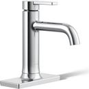 KOHLER Polished Chrome Single Handle Monoblock Bathroom Sink Faucet 