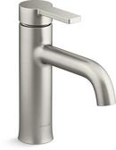 KOHLER Vibrant Brushed Nickel Single Handle Monoblock Bathroom Sink Faucet 