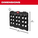 Milwaukee&reg; Red 30-3/4 in. Wall Plate 
