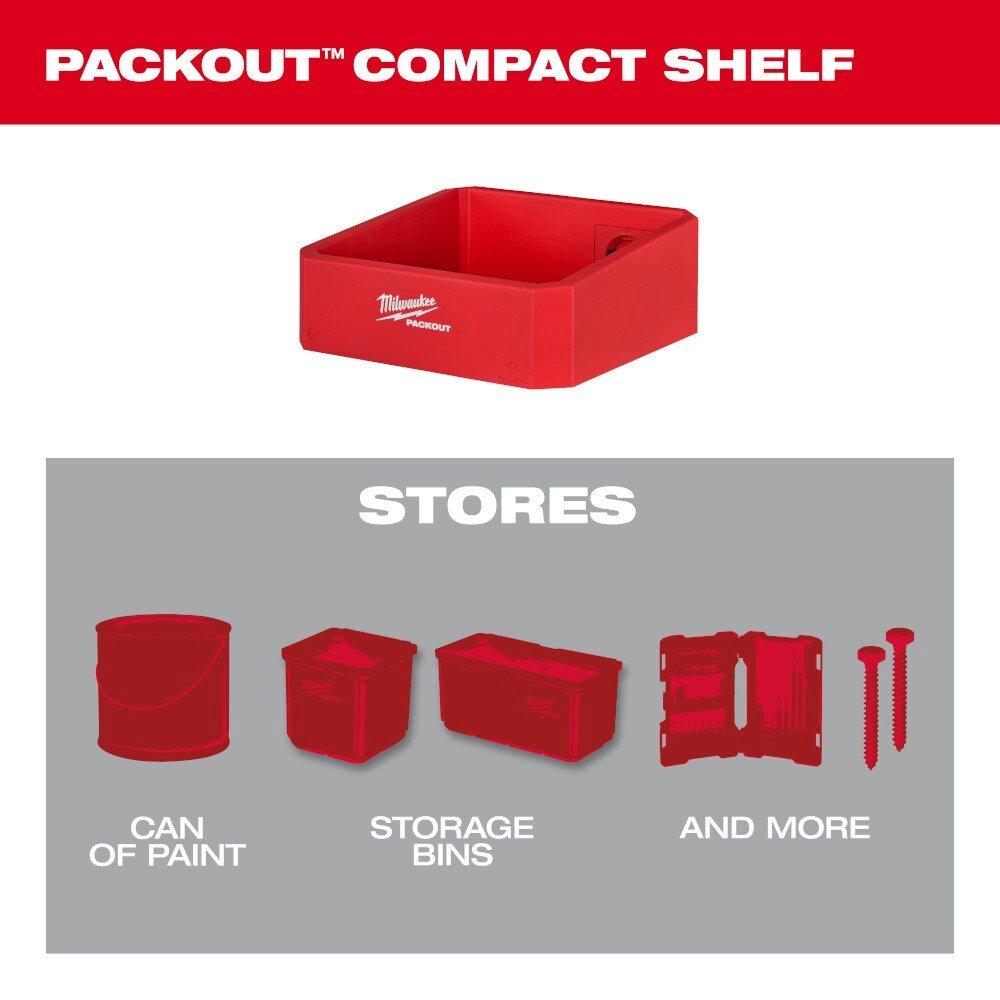Milwaukee&reg; Red Shelves 
