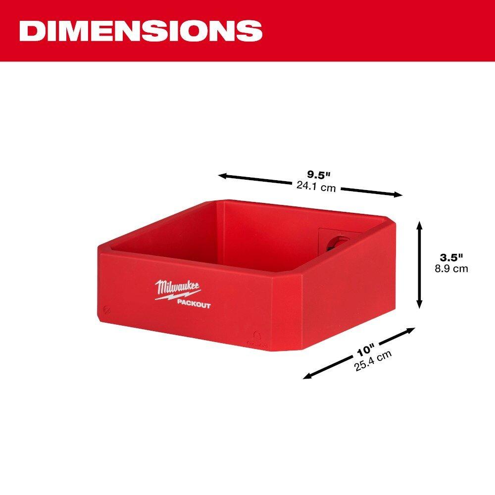 Milwaukee&reg; Red Shelves 
