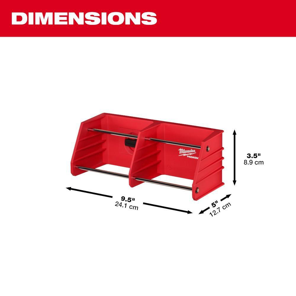 Milwaukee&reg; Red 9-1/2 in. Rack 