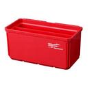Milwaukee® Red 4 x 7-3/10 in. Red and Black Bin (Pack of 2) 