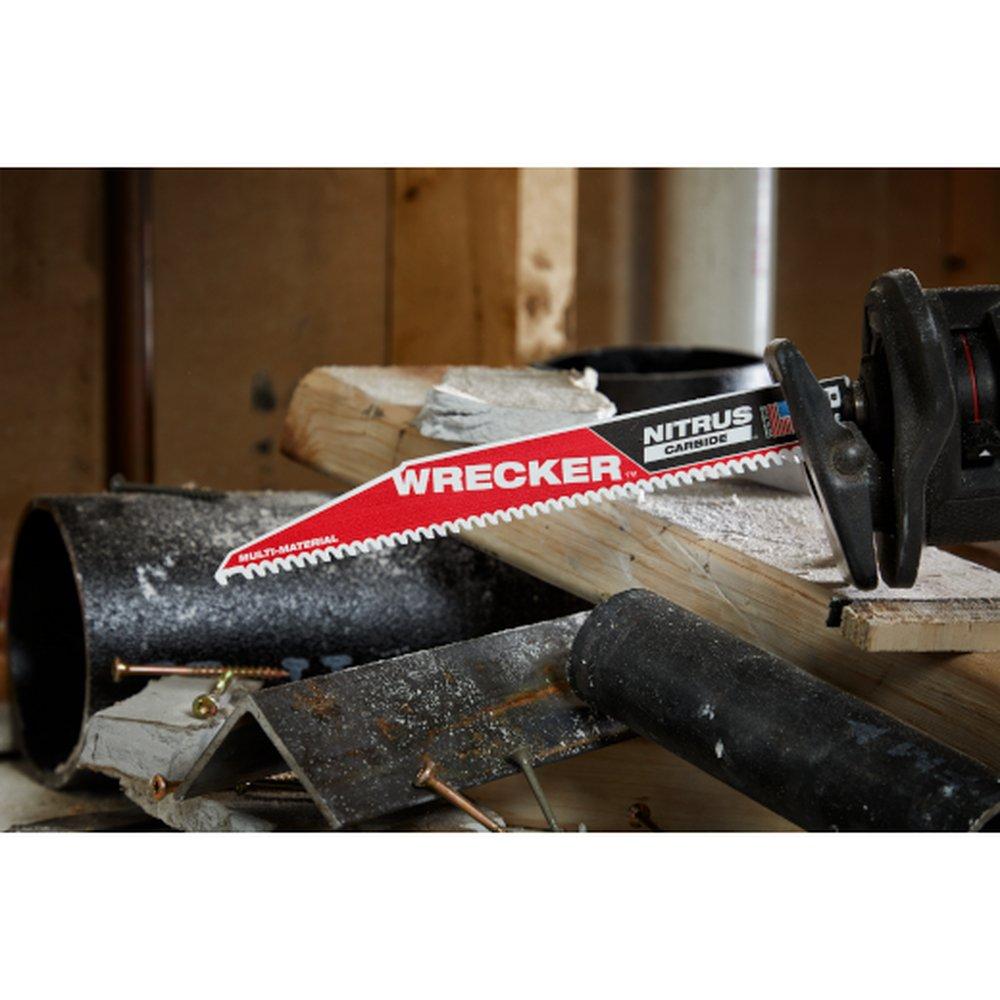 Milwaukee&reg; Red 9 in. Reciprocating Saw Blade 3-Piece (Pack of 3) 