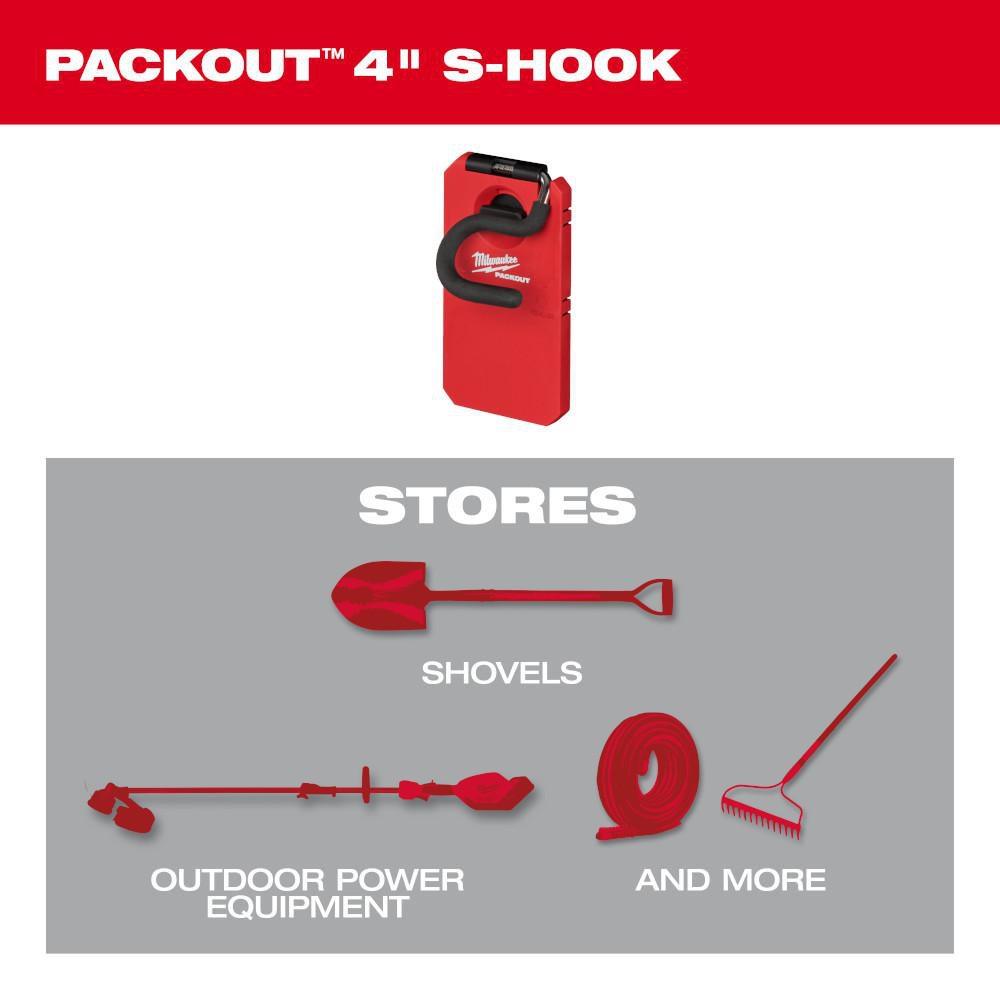 Milwaukee&reg; Red 3-1/2 in. Hook 