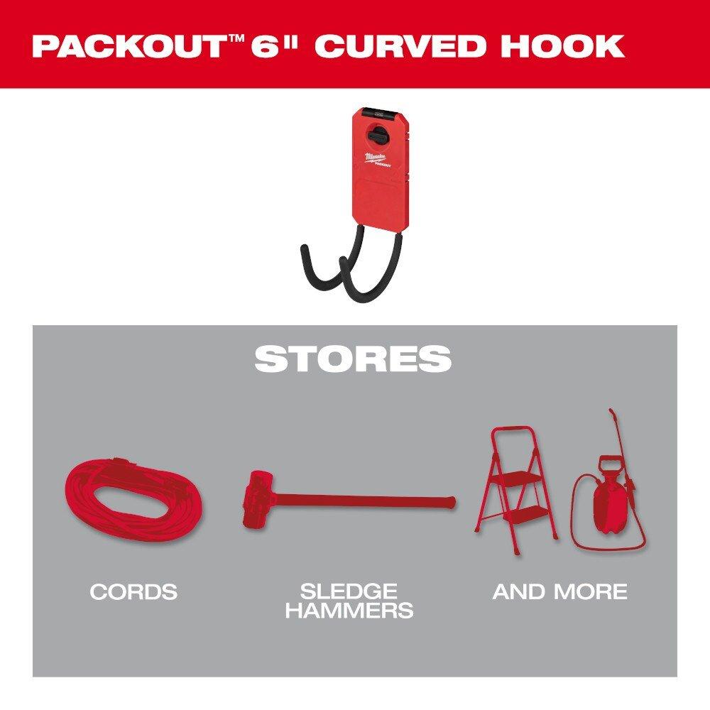 Milwaukee&reg; Red 3-1/2 in. Hook 