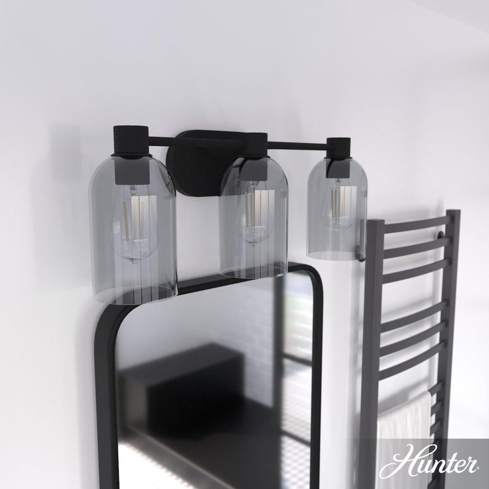 24in. 180W 3-Lights E26 Medium Vanity Fixture in Noble Bronze 