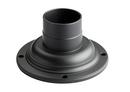 Kichler Lighting Black 4 in. Accessory Pedestal Adaptor 