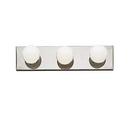 Kichler Lighting Chrome 60W 3-Light Bath Vanity Fixture 