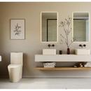 ST. TROPEZ ONE PIECE ELONGATED TOILET DUAL VORTEX FLUSH 1.1/1.6 GPF IN BISQUE 