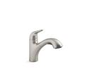 KOHLER Vibrant&trade; Stainless Single Handle Pull Out Kitchen Faucet 