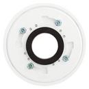 Signature Hardware Matte White 18 in. Linear Shower Drain with Drain Flange 