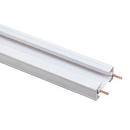 4 ft. Single Circuit Track in White 